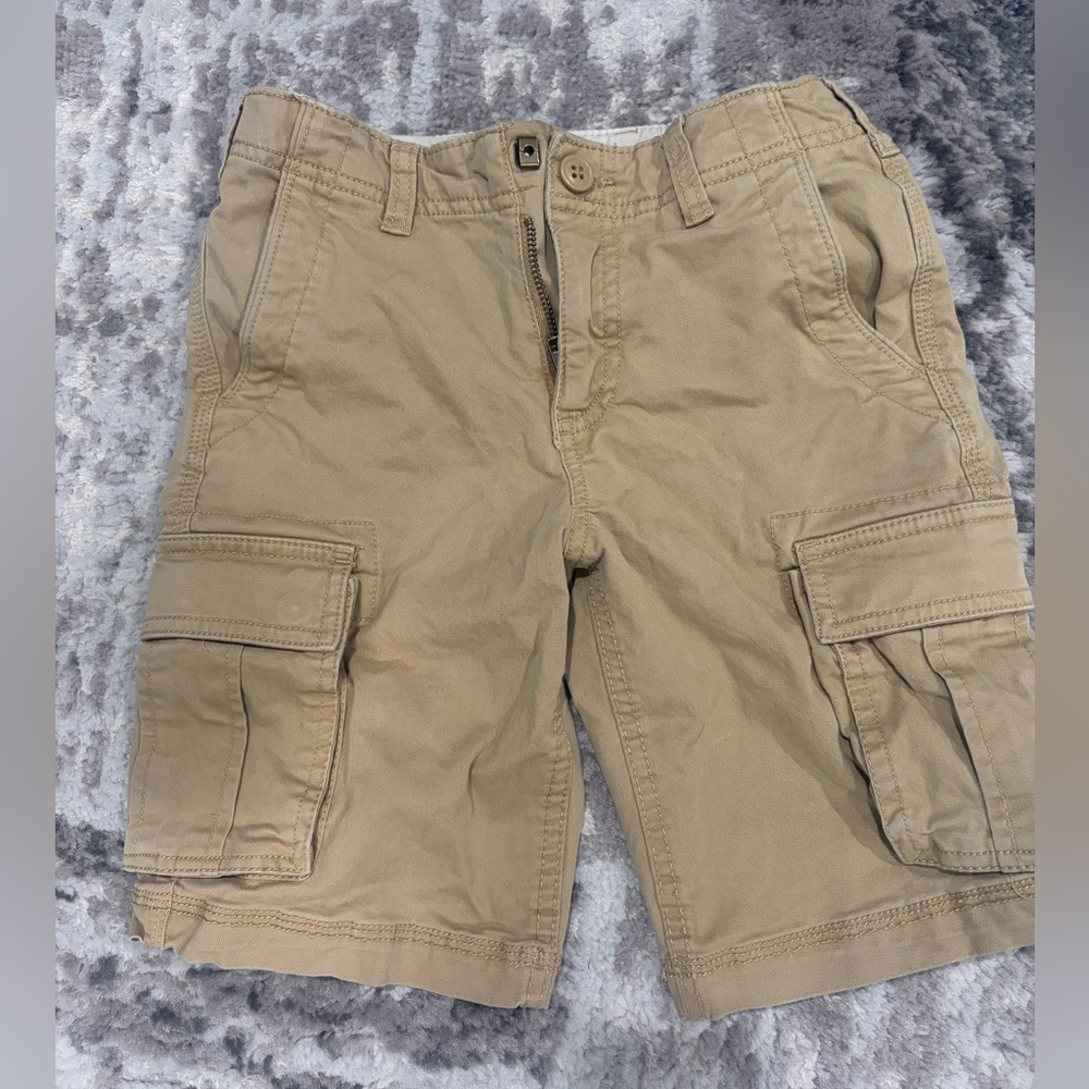 Boys Gap tan cargo shorts Size 8 years Good Condition  #cargo #kids